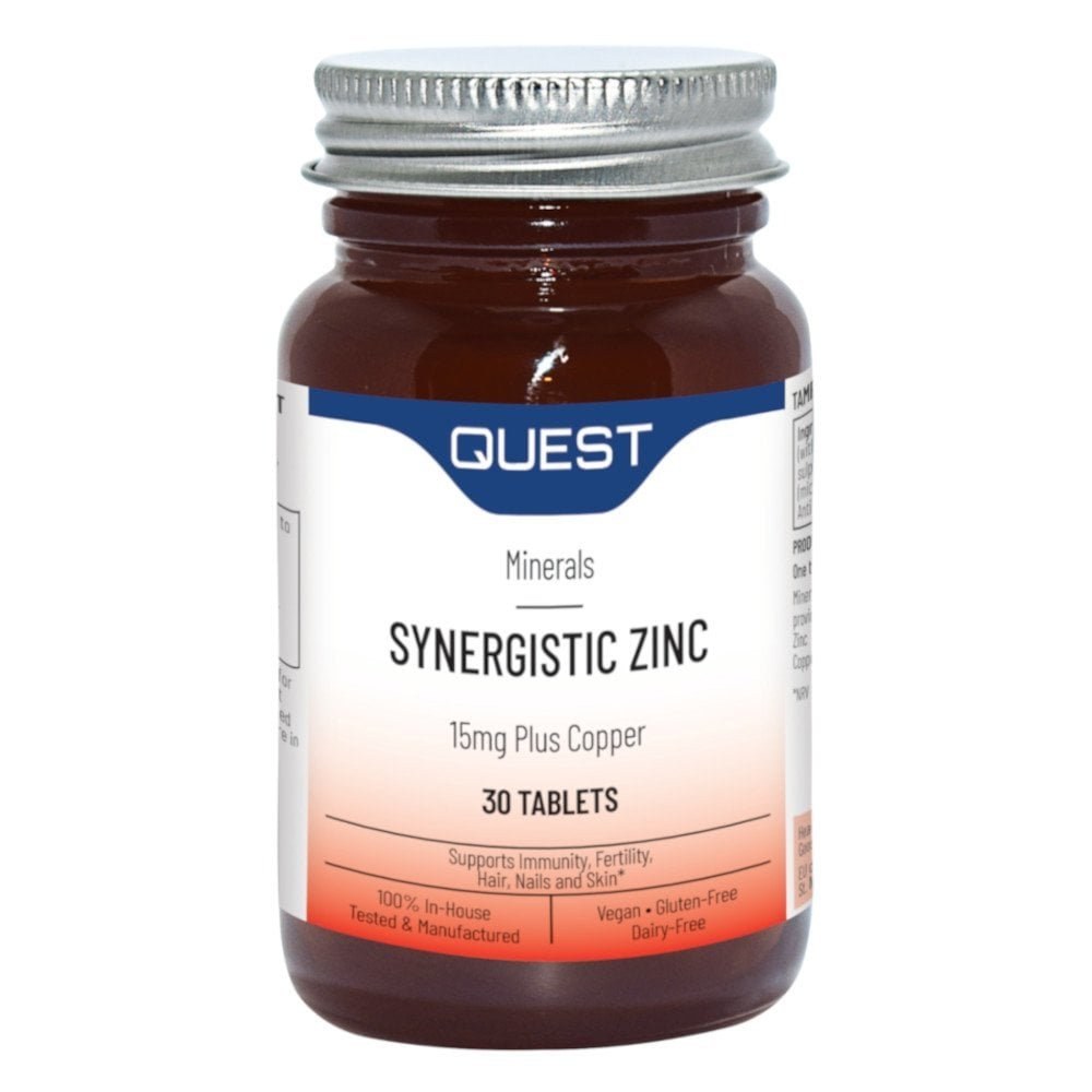 QUEST OAD ZINC PLUS 15MG TABS 30S (2)