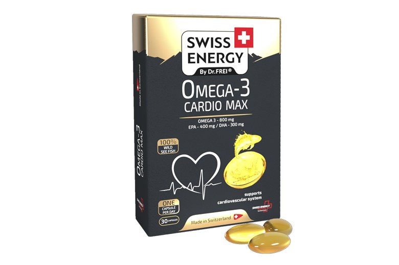 SWISS ENERGY-OMEGA 3 CARDIO MAX 30'S (4)