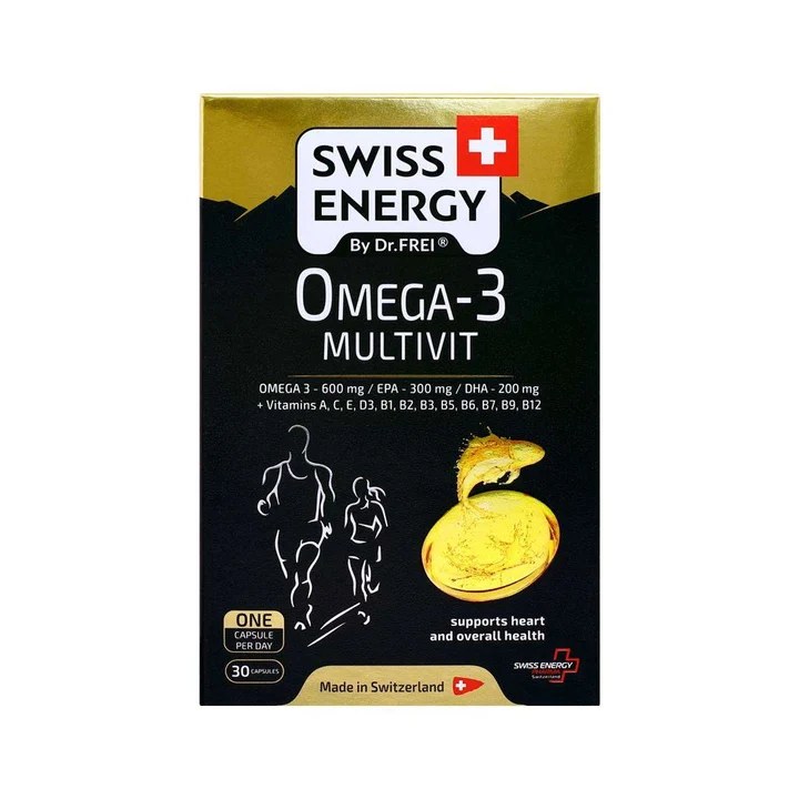 SWISS ENERGY-OMEGA 3 MULTI VIT 30'S (2)