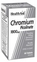 HEALTH AID CHROMIUM PICOLINATE 1800UG 60'S (2)