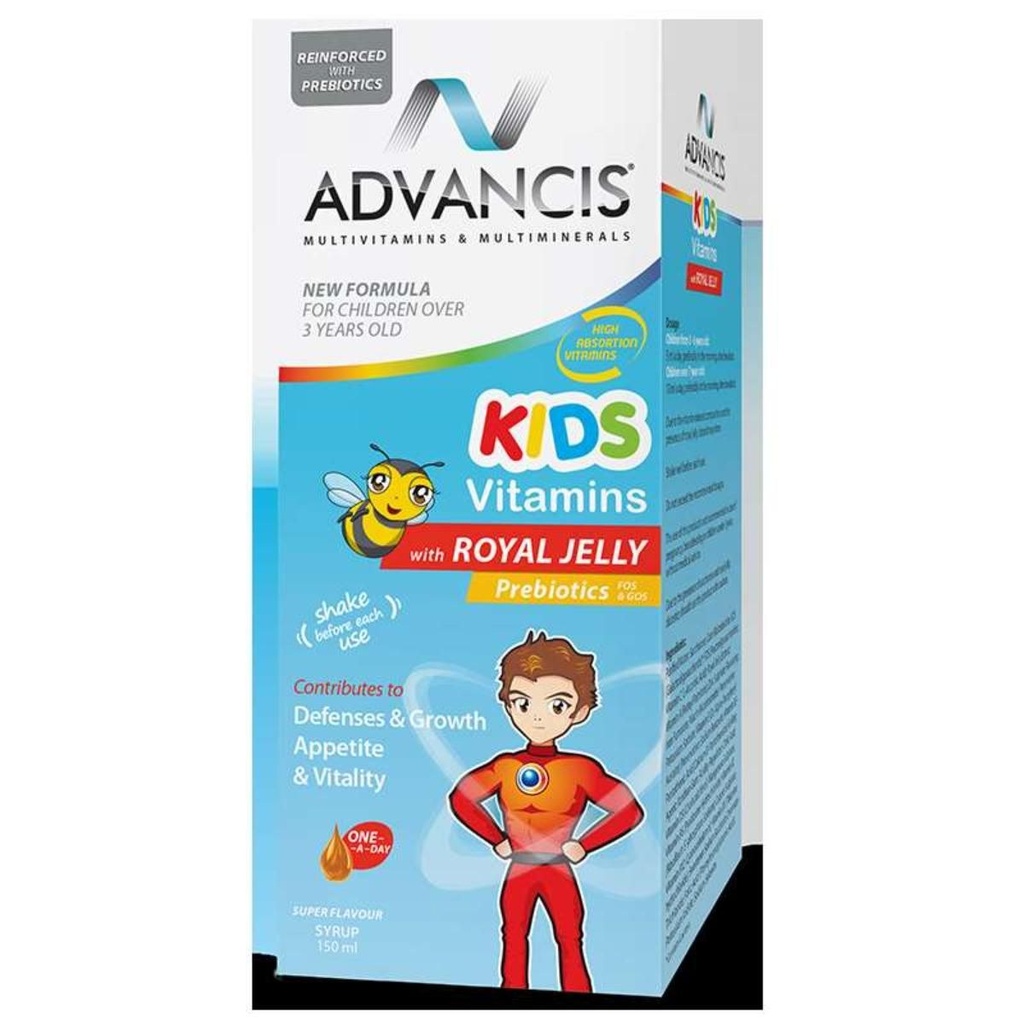 ADVANCIS KIDS MULTIVITAMIN WITH ROYAL JELLY 150ML (2)