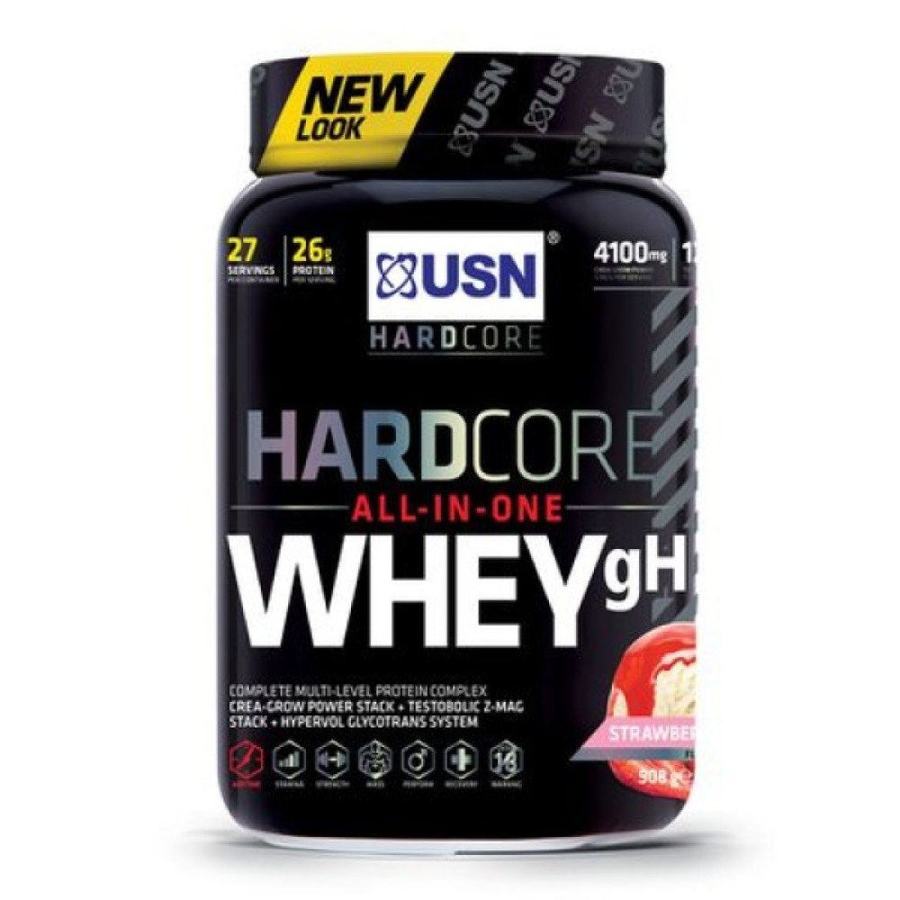USN HARDCORE WHEY GH STRAWBERRY SMOOTHE 908G (3)