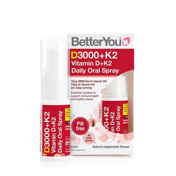 [JPR-0038] BETTER YOU VIT D+K2 SPRAY 12ML
