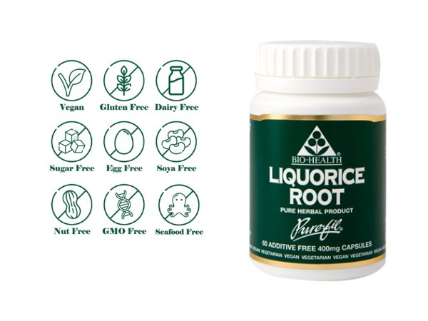 [JPR-0049] BIO HEALTH LIQUORICE ROOT CAPS 60'S