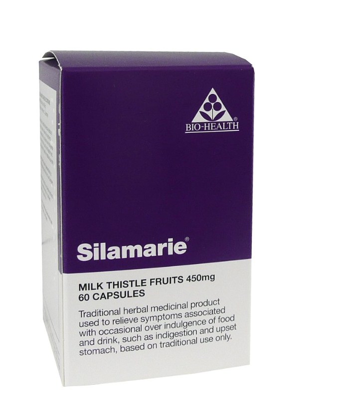 [JPR-0051] BIO HEALTH SILAMARIE MILK THISTLE CAPS 60'S