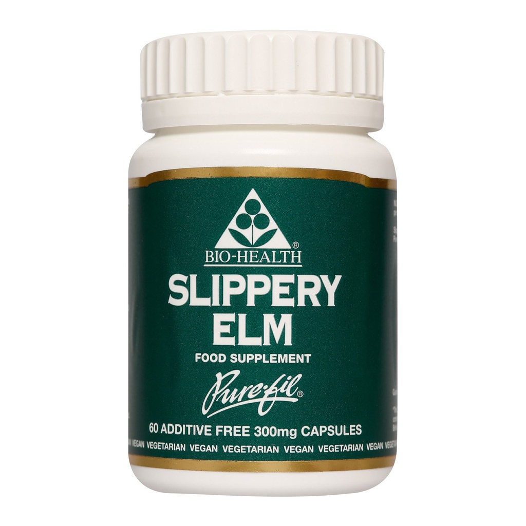 [JPR-0052] BIO HEALTH SLIPPERY ELM CAPS 60S