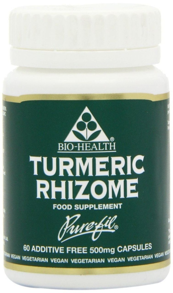 [JPR-0053] BIO HEALTH TURMERIC RHIZOME 60'S