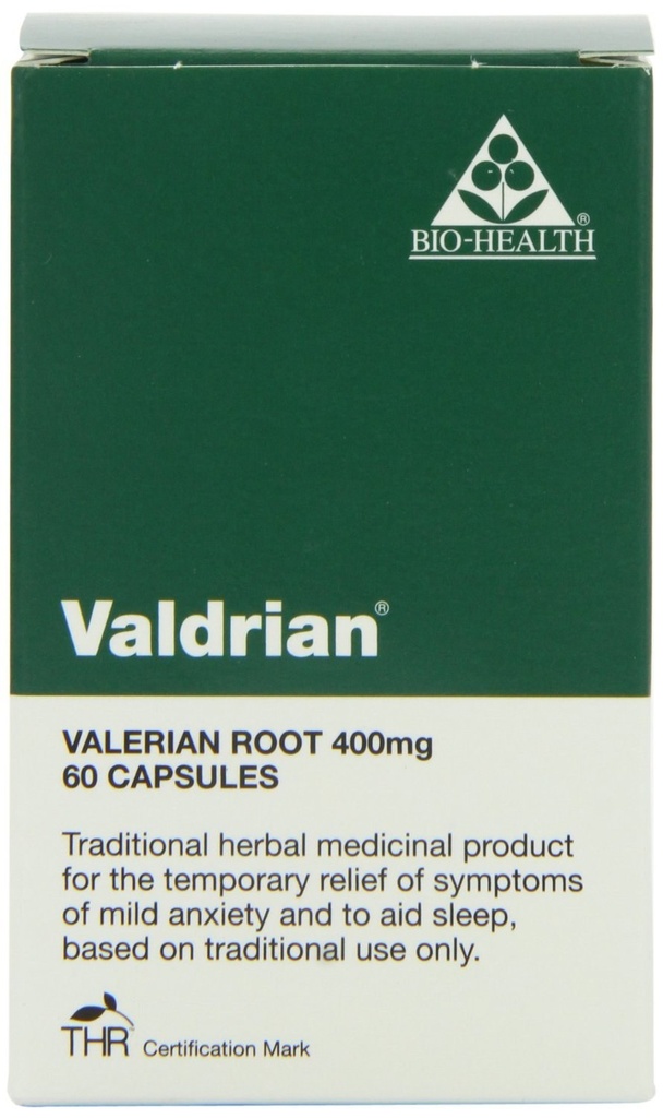 [JPR-0054] BIO HEALTH VALDRIAN VALERIAN ROOT CAPS 60'S