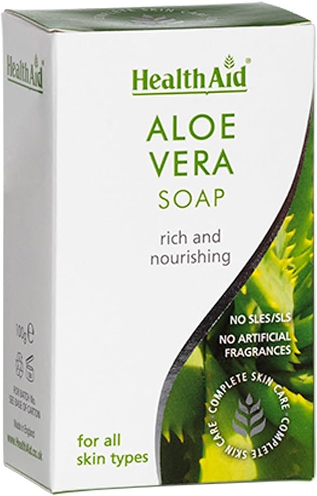 [JPR-0069] HEALTH AID ALOE VERA SOAP 100GMS