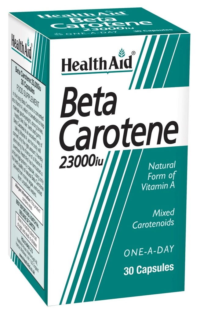 [JPR-0070] HEALTH AID BETACAROTENE 30'S