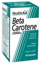 HEALTH AID BETACAROTENE 30'S