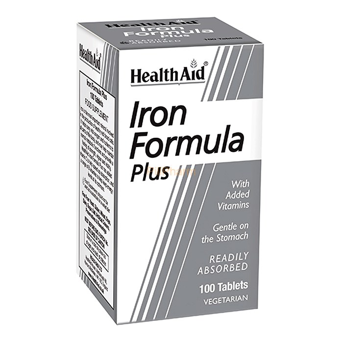 [JPR-0087] HEALTH AID IRON FORMULA PLUS TABS 100'S