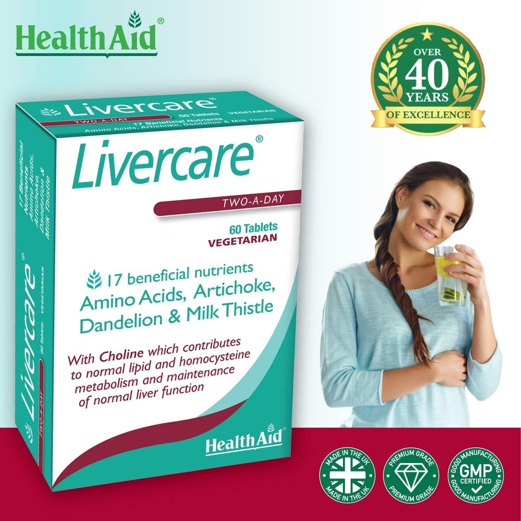 [JPR-0092] HEALTH AID LIVERCARE  60'S