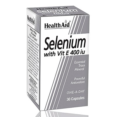[JPR-0099] HEALTH AID SELENIUM 100UG+VIT E 400IU 30'S