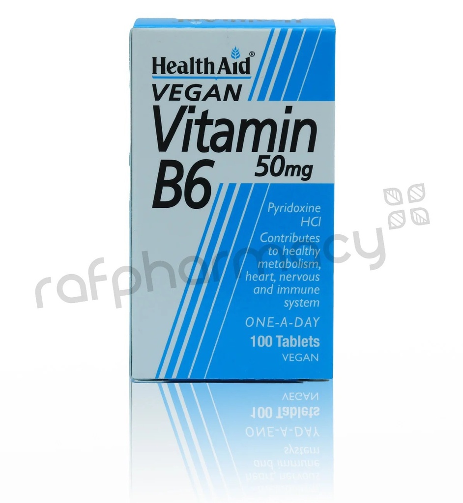 [JPR-0108] HEALTH AID VITAMIN B6 50MG 100'S