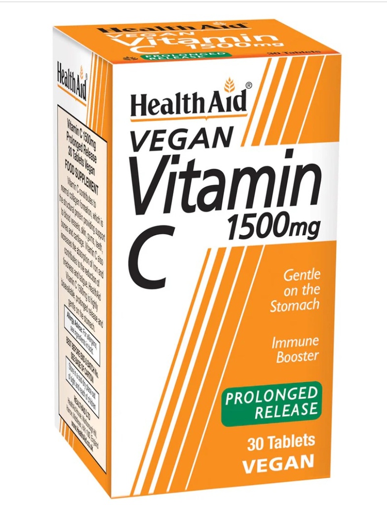 [JPR-0114] HEALTH AID VITAMIN C 1500MG PR 30'S