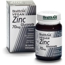 HEALTH AID ZINC GLUCONATE 70MG 90'S