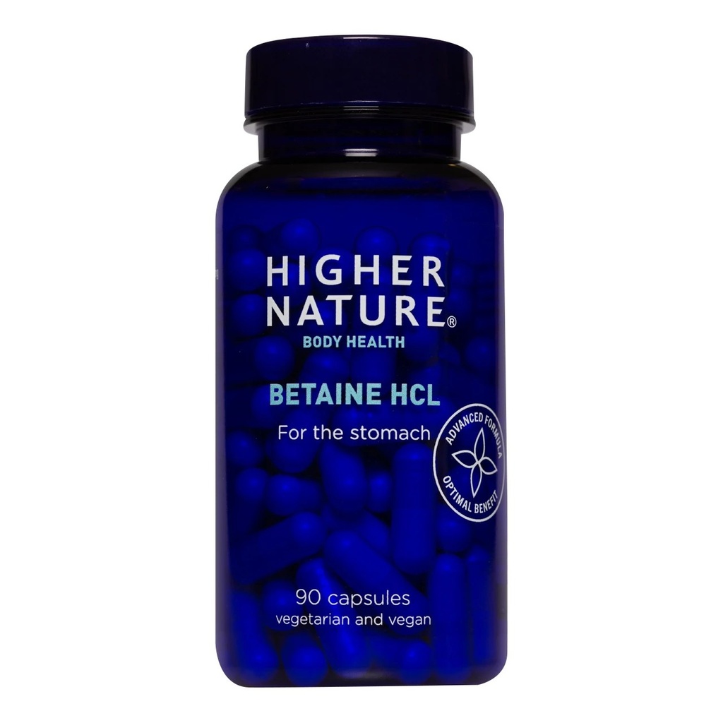 [JPR-0135] HIGHER NATURE BETAINE HCL CAPS 90S