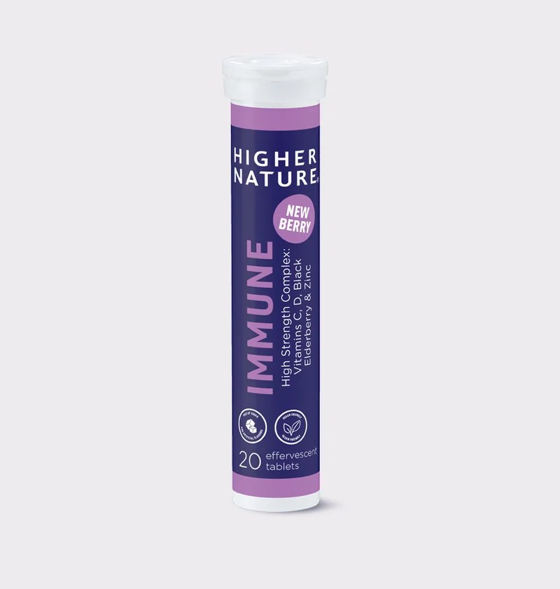[JPR-0141] HIGHER NATURE IMMUNE EFFERVESCENT 20'S VIT C