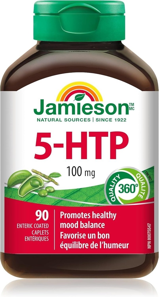 [JPR-0152] JAMIESON 5-HTP 100MG CAPLETS 90'S