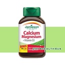 JAMIESON CALCIUM MAGNESIUM +VITAMIN D3 CAPLETS 200'S