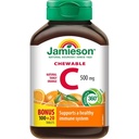 JAMIESON CHEWABLE C 500MG TABLETS 120'S