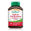 JAMIESON COD LIVER OIL+VIT A+D3 SOFTGELS 100`S
