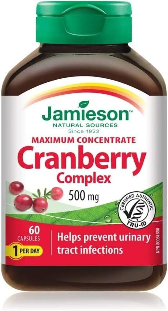 [JPR-0176] JAMIESON CRANBERRY COMPLEX 500MG CAPSULES 60'S