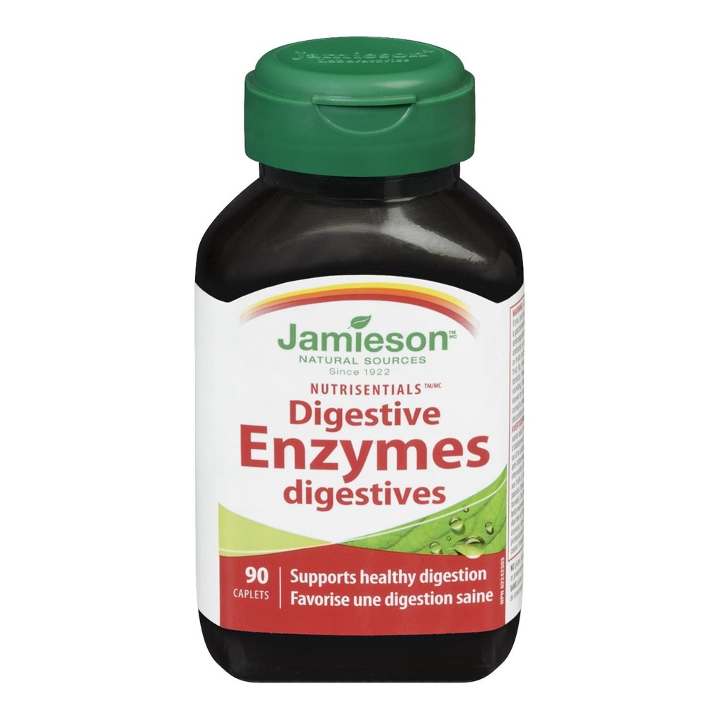 [JPR-0177] JAMIESON DIGESTIVE ENZYMES CAPLETS 90'S