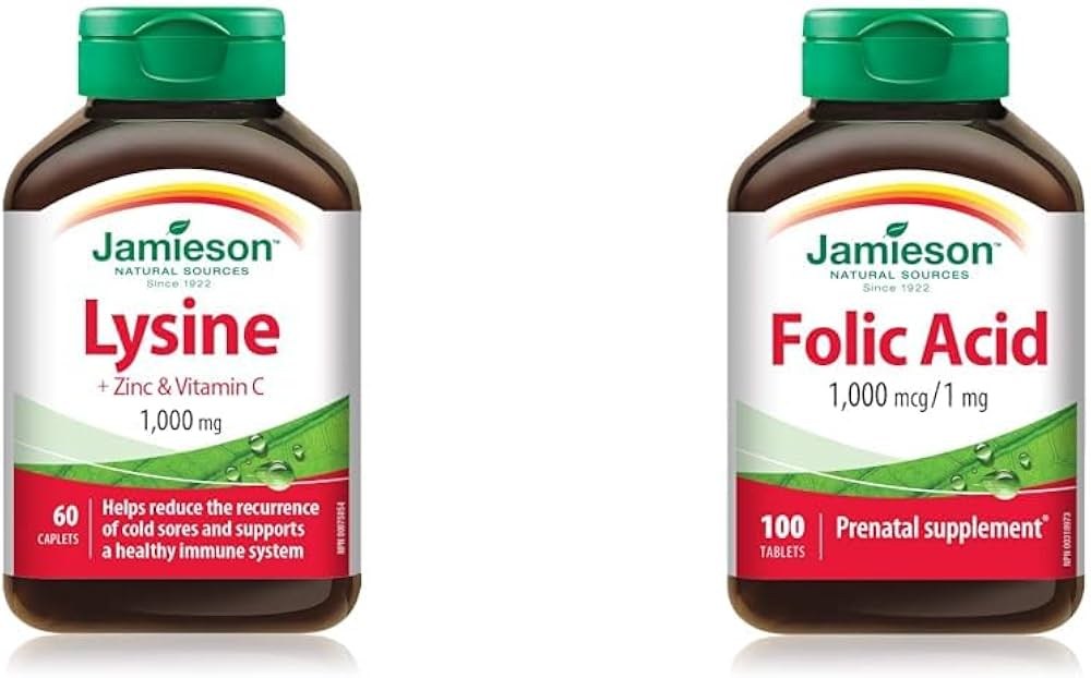 [JPR-0186] JAMIESON LYSINE 1000MG CAPS 60'S