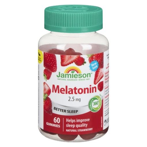 [JPR-0196] JAMIESON MELATONIN GUMMIES 2.5MG 60'S