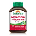 JAMIESON MELATONIN WITH MAGNESIUM 5MG/150MG TABLETS 60'S