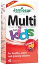 JAMIESON MULTI KIDS CHEWABLE TABLETS 60'S