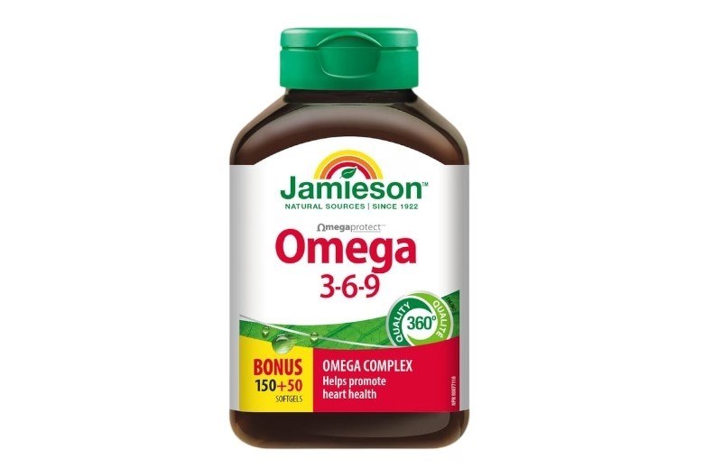 [JPR-0208] JAMIESON OMEGA 3-6-9 (VAT) 1200MG SOFTGELS 200'S
