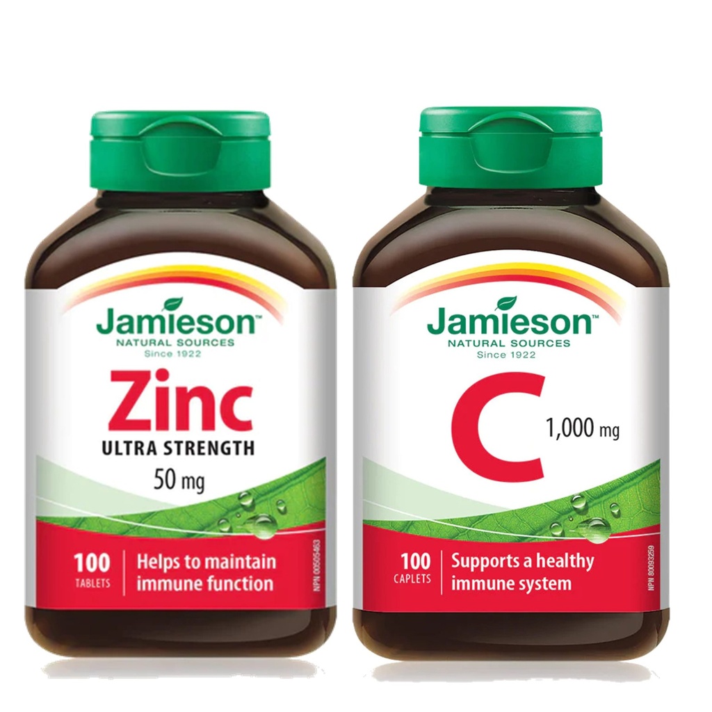 [JPR-0224] JAMIESON ZINC 50MG TABS 100'S