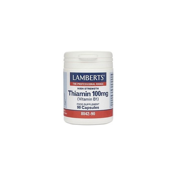 [JPR-0237] LAMBERTS THIAMIN 100MG VIT B1 CAPS 90S