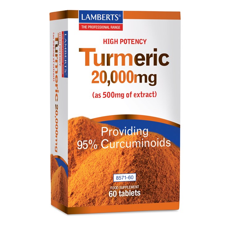 [JPR-0238] LAMBERTS TURMERIC EXTRACT TABS 60S