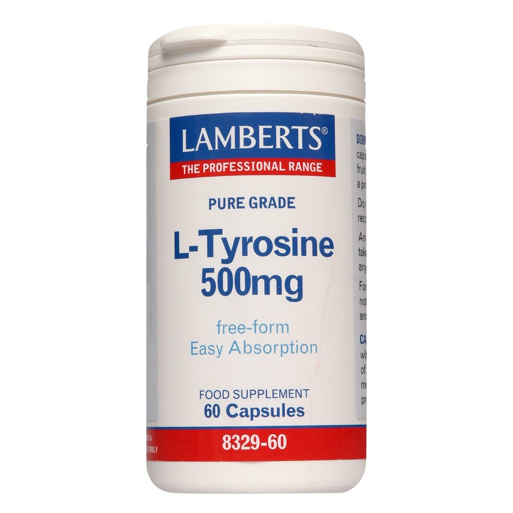 [JPR-0239] LAMBERTS TYROSINE 500MG CAPS 60S