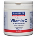 LAMBERTS VITAMIN C ASCORBIC ACID 250G