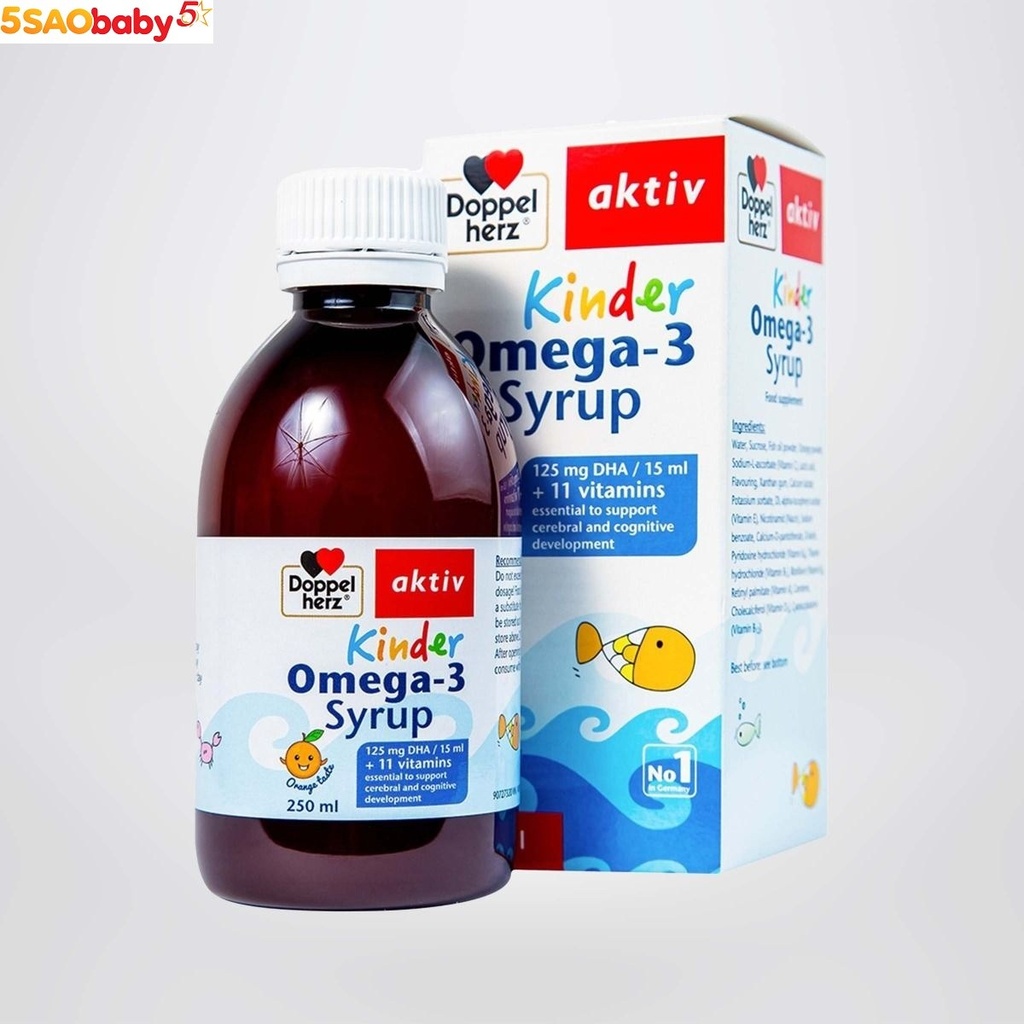 [JPR-0251] NATURAL FACTORS AKTIV KINDER OMEGA 3 SYRUP 250ML
