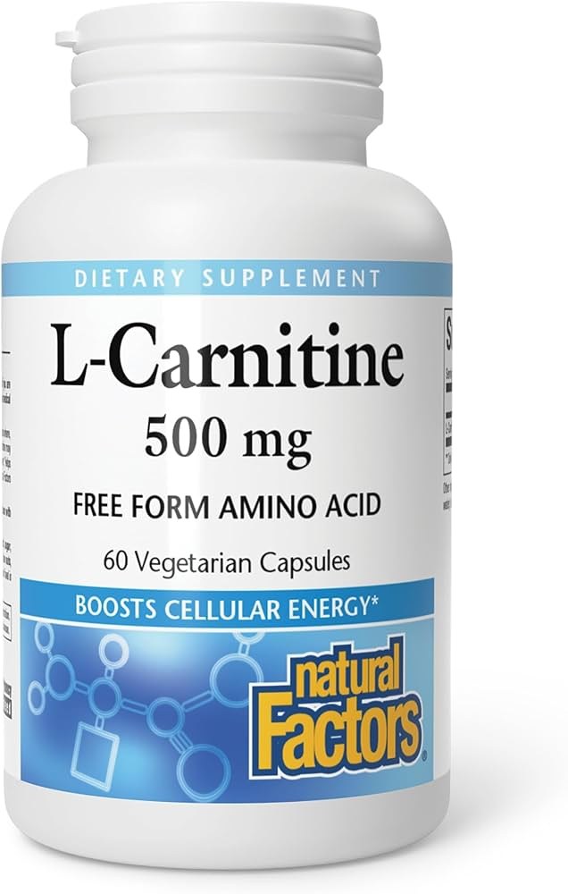 [JPR-0272] NATURAL FACTORS L-CARNITINE 500MG