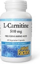 NATURAL FACTORS L-CARNITINE 500MG