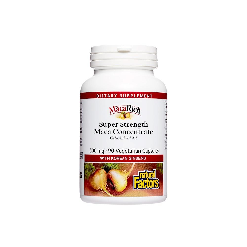 [JPR-0274] NATURAL FACTORS MACARICH 500MG CAP 90