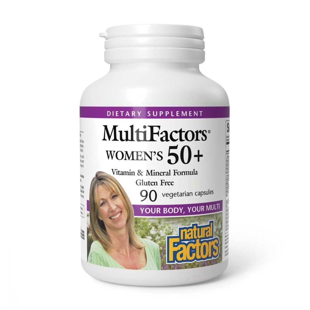 [JPR-0286] NATURAL FACTORS MULTIFACTOR WOMEN 50+90
