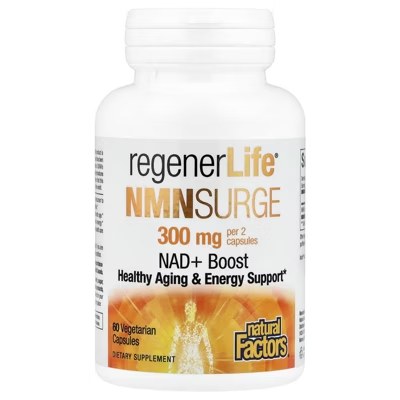 [JPR-0288] NATURAL FACTORS NMNSURGE 150MG, REGENERLIFE VCAP 60