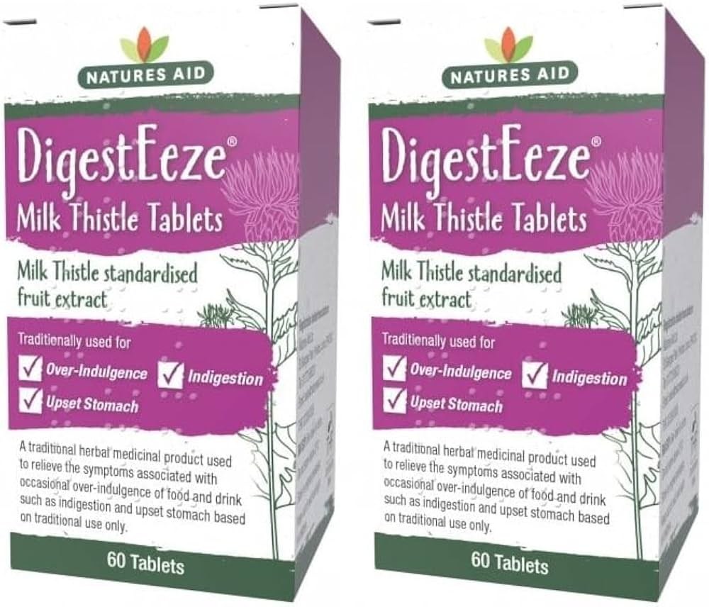 [JPR-0321] NATURE'S AID DIGESTEZE (MILK THISTLE) 60'S