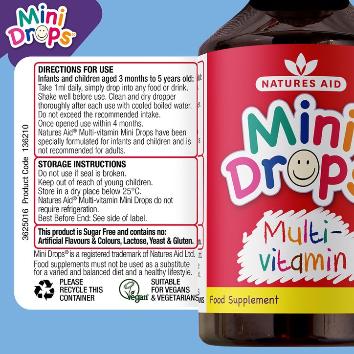 [JPR-0345] NATURE'S AID MULTIVIT/MULTIVITAMIN DROPS 50ML