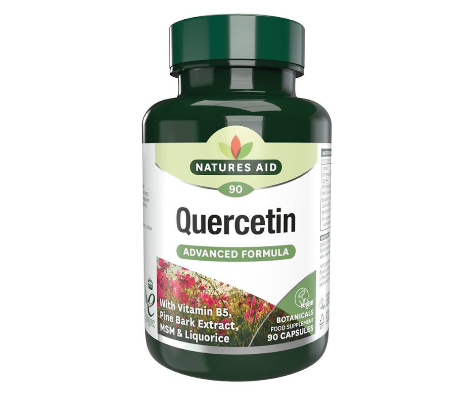 [JPR-0352] NATURE'S AID QUERCETIN ADVANCED FORMULA VEGAN CAPS 90'S