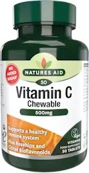 [JPR-0357] NATURE'S AID SUPER STAR VIT.C CHEWABLE 60'S