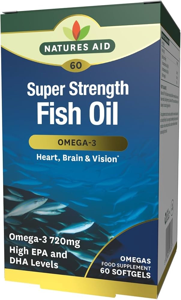 [JPR-0359] NATURE'S AID SUPER STRENGTH OMEGA-3(1200MG FISH OIL)-60'S